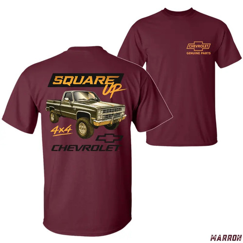 Chevy square body 4x4 shirt - square,