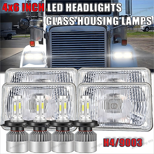 4x6 led headlights - 4x, drl