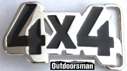 4x4 belt buckle classic logo - 4x4,