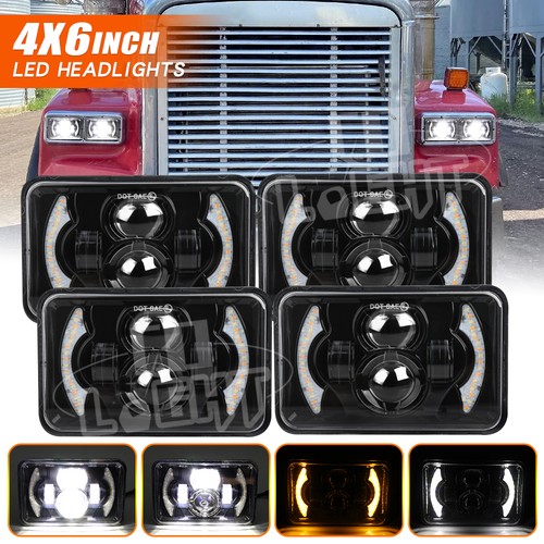 4x6 headlight led hi - 4x6", hi/lo