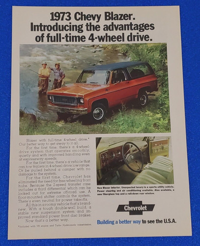 1973 chevy blazer - chevy, 4x4