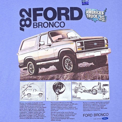 Ford bronco shirt mens large - shirt,